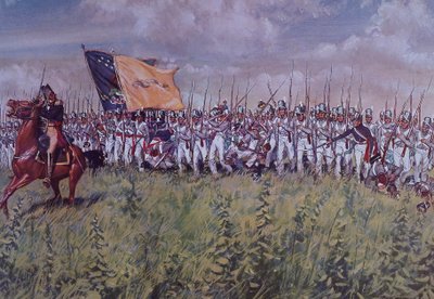 Die Schlacht von Chippawa von John Ward Dunsmore