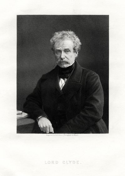 Colin Campbell, 1. Baron Clyde, schottischer Soldat, 19. Jahrhundert von W. Holl