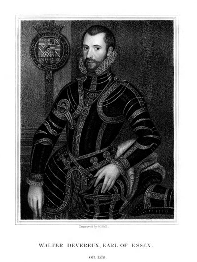 Walter Devereux, 1. Earl of Essex, englischer Adliger, 1824 von W. Holl