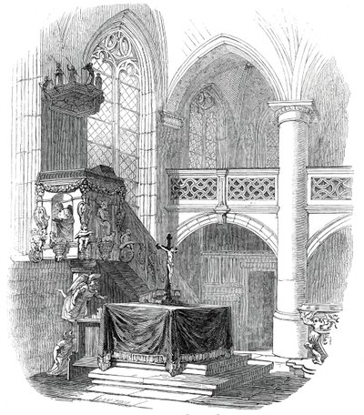 Kapelle in Kalenberg - nach der Zeichnung Seiner Königlichen Hoheit Prinz Albert von W. J. Linton
