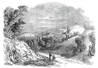 Coburg - nach der Zeichnung Seiner Königlichen Hoheit Prinz Albert (1845) von W. J. Linton
