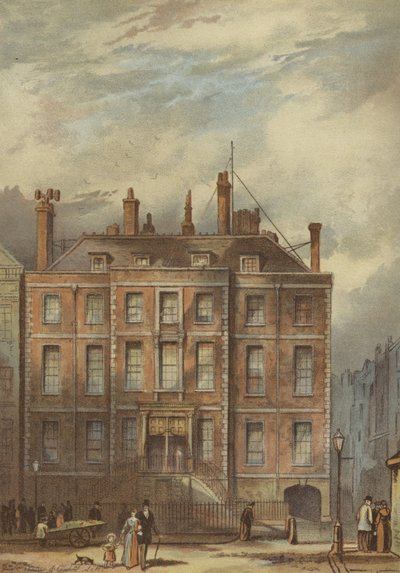 Powis House, am Nordwestwinkel von Lincoln