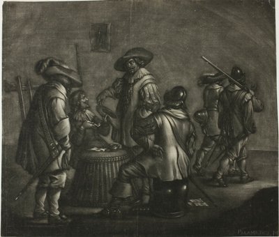 Gruppe von sechs Soldaten von Wallerand Vaillant