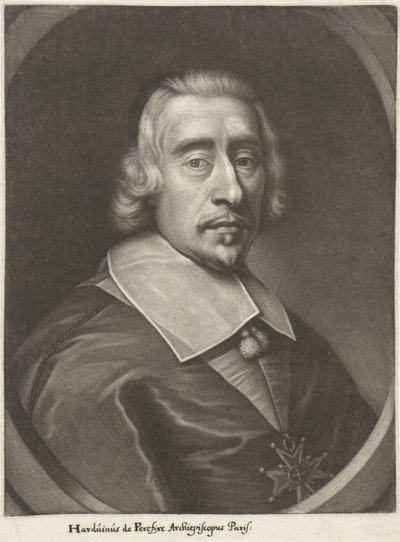 Porträt von Hardouin de Péréfixe de Beaumont von Wallerant Vaillant