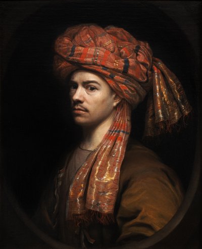Selbstbildnis mit Turban von Wallerant Vaillant