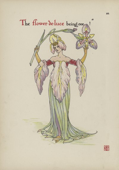 Blumen aus Shakespeares Garten von Walter Crane
