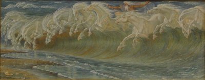 Neptuns Pferde von Walter Crane