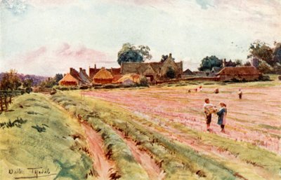 Ein Bauernhof in Somerset, in der Nähe von Limpley Stoke von Walter Frederick Roofe Tyndale