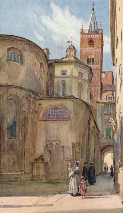 Romanische Kirche, Albenga, Italien von Walter Frederick Roofe Tyndale