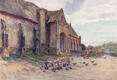 Wessex: Eine Zehntscheune, Abbotsbury, in der Nähe von Weymouth von Walter Frederick Roofe Tyndale