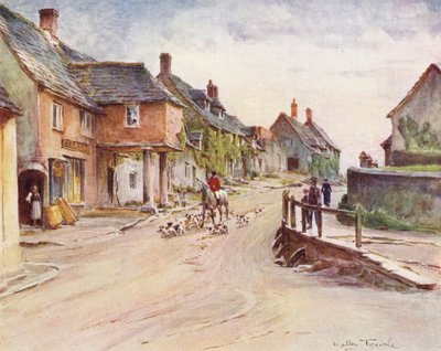 Wessex: East Street, Corfe Castle von Walter Frederick Roofe Tyndale