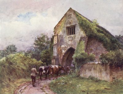 Wessex: Eingangstor, Cleeve Abbey von Walter Frederick Roofe Tyndale