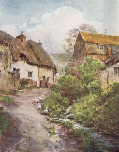Wessex: Die Mühlenhäuschen in Sutton Poyntz, nahe Weymouth von Walter Frederick Roofe Tyndale