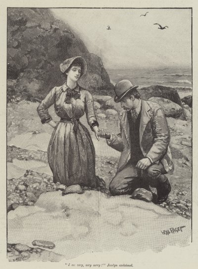 Die Verfolgung des Geliebten, von Thomas Hardy von Walter Paget