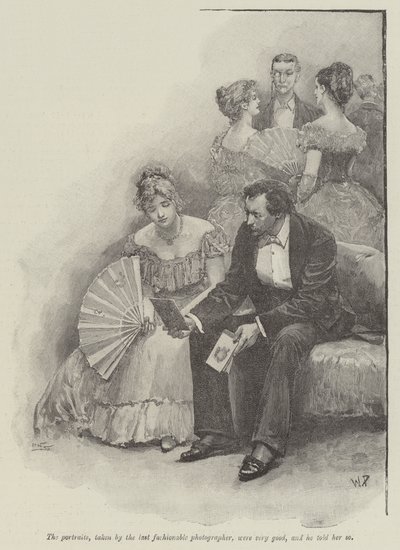 Die Verfolgung des Geliebten, von Thomas Hardy von Walter Paget
