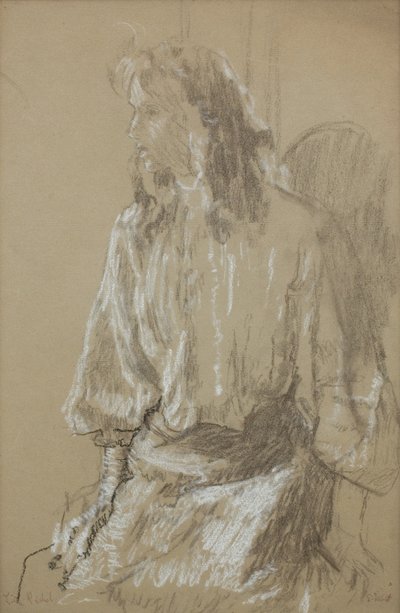 Kleine Rachel, ca. 1906 von Walter Richard Sickert