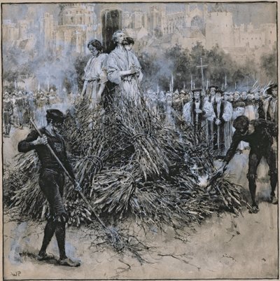 Das Martyrium von Robert Testwood von Walter Stanley Paget
