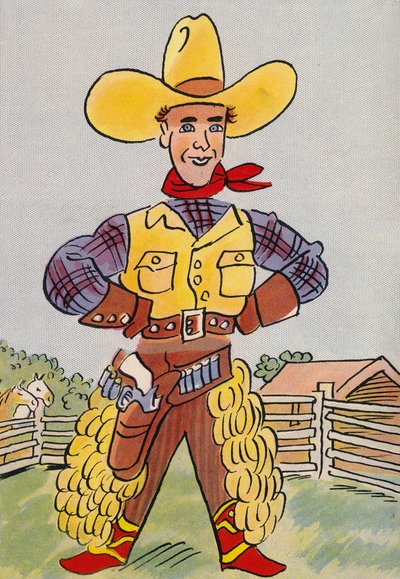 Walter Triers verrückte Kostüme: Texas, USA von Walter Trier