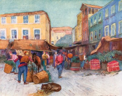 Obstmarkt, Stamboul von Warwick (after) Goble