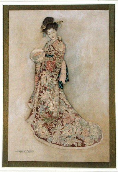 Geisha-Mädchen von Warwick Goble
