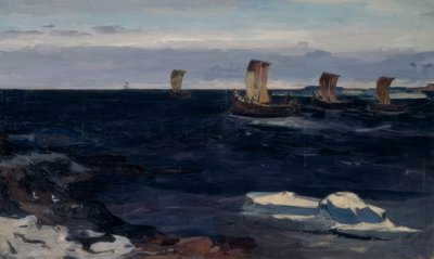 Entdeckungsfahrt von Wassili Wassiljewitsch Krajnew