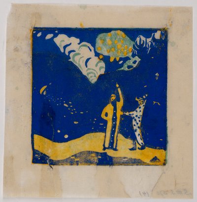 4 Exemplare zu Klänge S. 71 von Wassily Kandinsky