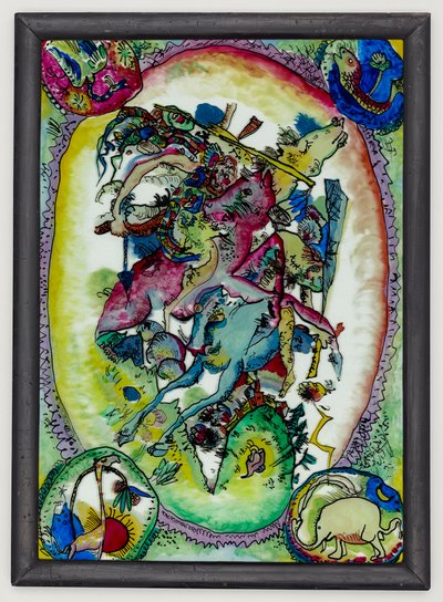 Apokalyptische Reiter II von Wassily Kandinsky