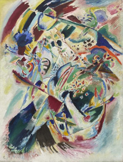 Kandinsky - Tafel für Edwin R. Campbell Nr. 4, 1914 von Wassily Kandinsky