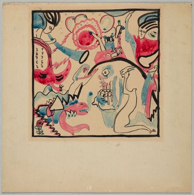 Klang der Posaunen (Große Auferstehung) von Wassily Kandinsky