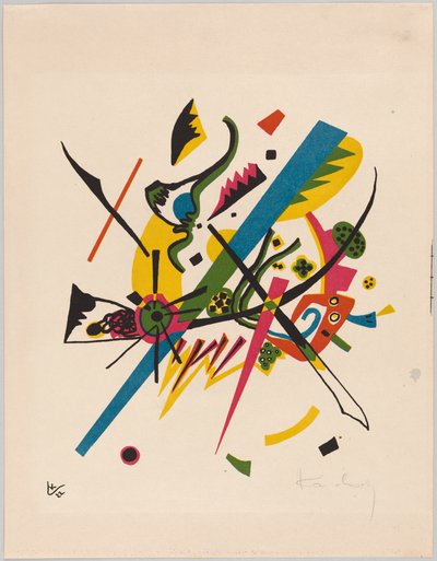 Kleine Welten I von Wassily Kandinsky