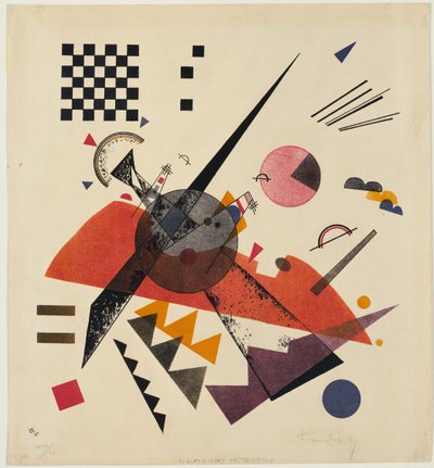 Orange von Wassily Kandinsky