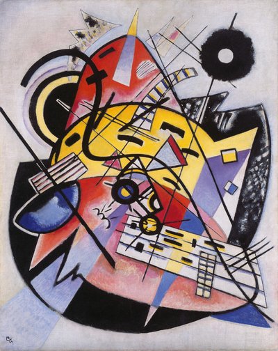 Weißer Punkt (Komposition 248) von Wassily Kandinsky