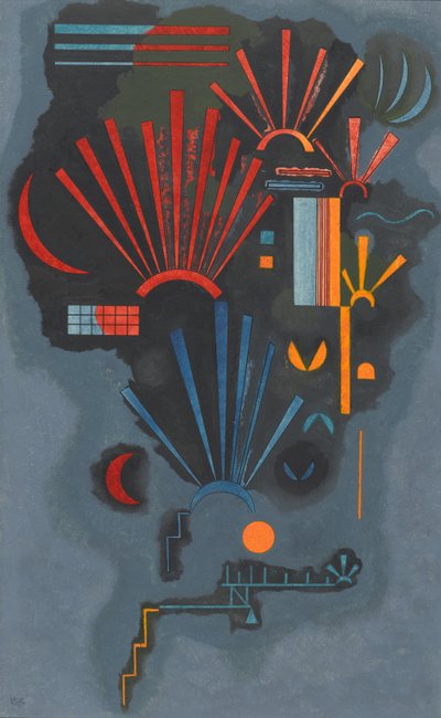 Zunehmen, 1933 von Wassily Kandinsky