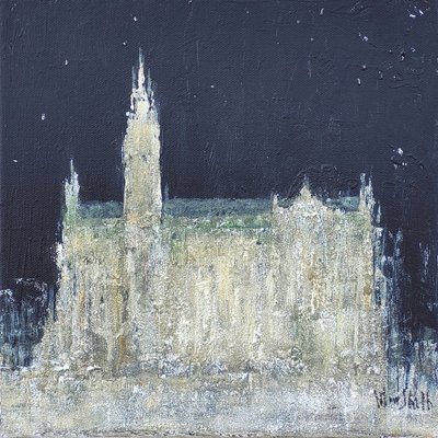 Westminster Nachtglühen von Wayne Sleeth