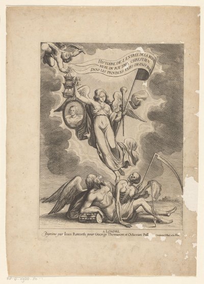 Ruhm überwindet die Zeit und den Tod von Wenceslaus Hollar