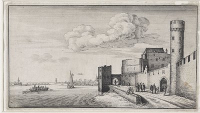 Ansicht der Stadtmauern von Köln von Wenceslaus Hollar