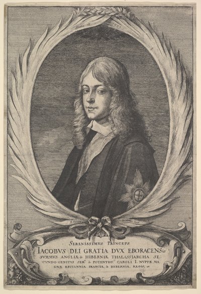 James, Herzog von York, 1651 von Wenceslaus Hollar