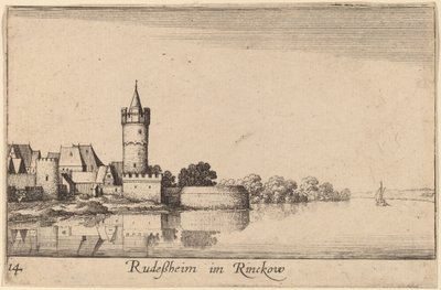 Rüdesheim von Wenceslaus Hollar