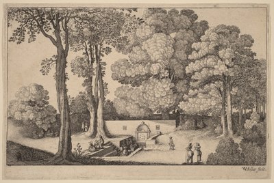 Die Mineralquelle von Wenceslaus Hollar