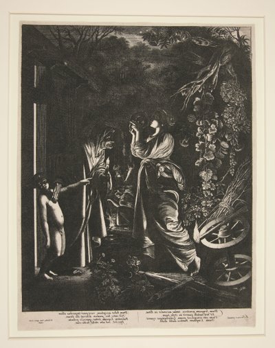 Die Verspottung der Ceres von Wenceslaus Hollar