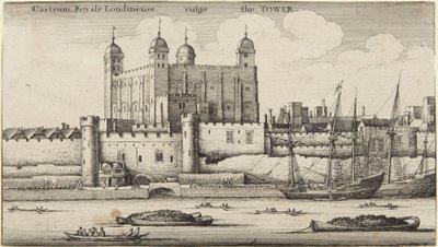 Der Tower von London von Wenceslaus Hollar