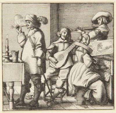 Das Trio von Wenceslaus Hollar