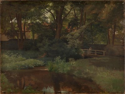 Landschaftsstudie von Werner Holmberg