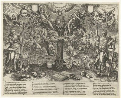 Der Baum des Bundes, 1578 von Wierix