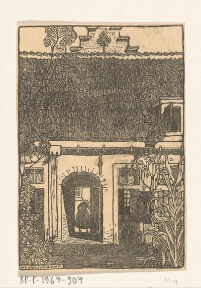 Brouwershofje in Haarlem von Wijnand Otto Jan Nieuwenkamp
