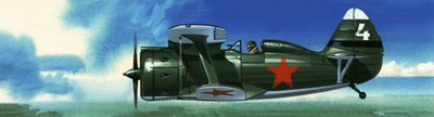 Ein russischer Polikarpow I-153 Jäger von Wilf (20th century) Hardy