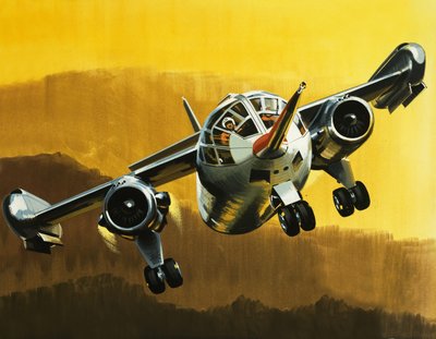 Die Dornier DO 31E von Wilf (20th century) Hardy