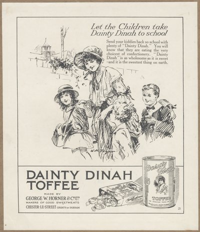 Dainty Dinah Toffee, ca. 1920 von Wilfred Fryer