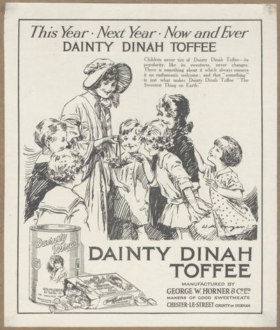 Dainty Dinah Toffee, ca. 1920 von Wilfred Fryer