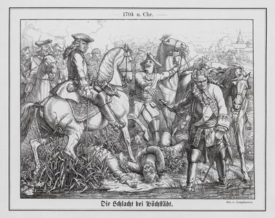 Schlacht bei Höchstädt (Blenheim) von Wilhelm Camphausen